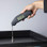 Close‑up of swivel‑tip surface probe contacting hotplate