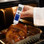 ThermaLite thermometer inserted into food for reading