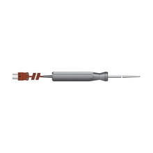 Close‑up: ETI thermocouple penetration probe with straight stainless steel tip