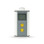 Front view of Therma 20 Metal - Durable Thermometer