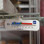 Close-up of spirit-filled thermometer displaying temperature range from −30 °C to +40 °C.