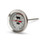 ETI Meat Roasting Thermometer with stainless steel dial and colour-coded temperature zones