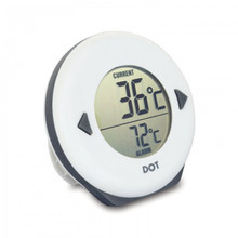 Compact Dot Digital Oven Thermometer with stainless steel casing