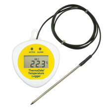 ThermaData® TDF Data Logger with LCD screen and external fixed sensor