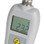 Close up of the ETI Therma 20 Blue Thermometer displaying temperature readings
