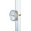 ETI Stainless Steel Pipework Thermometer with Spring Mounting Kit