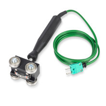 Roller Surface Temperature Probe Type K and Stainless Steel Wheel