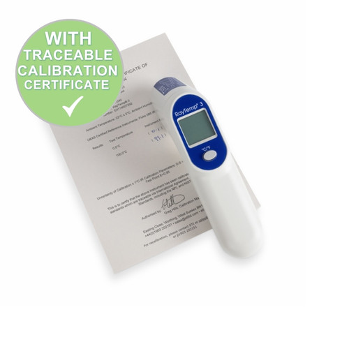ETI RayTemp 3 - Infrared Thermometer for Precise Targeting With Traceable Calibration Certificate | Thermometer Point