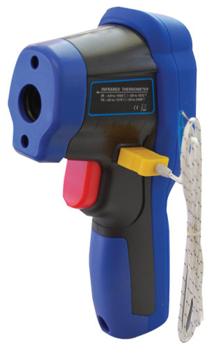 Calibrated Dual Laser Infrared Thermometer -50 to 500 C&F Brannan 38/705/0