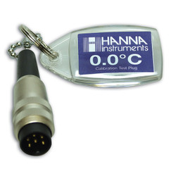 Hanna HI-762-00/LUM Test Cap With Lumberg Connector - Zero Degrees Centigrade