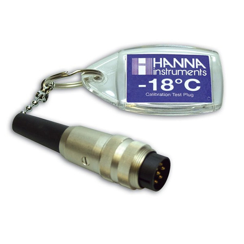 Hanna HI-762-18/LUM Test Cap With Lumberg Connector - Minus Eighteen Degrees Centigrade | Thermometer Point