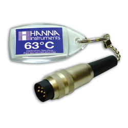 Hanna Hi-762-63/LUM 63 C Test Plug with Lumberg Connector | Thermometer Point