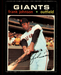 1971 FRANK JOHNSON OPC #128 O PEE CHEE GIANTS NM #4247