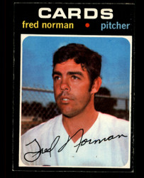 1971 FRED NORMAN  OPC #348 O PEE CHEE CARDINALS EXMT/NM #4299
