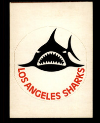 1972 LOS ANGELES SHARKS OPC NHL TEAM LOGO O PEE CHEE SP VG/EX #3690