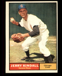 1961 JERRY KINDALL TOPPS #27 CUBS EXMT #4401