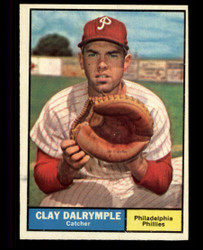 1961 CLAY DALRYMPLE TOPPS #299 PHILLIES EXMT #4910