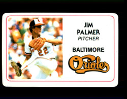 1981 JIM PALMER PERMA GRAPHICS ORIOLES #2724