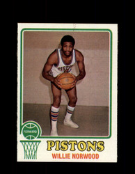 1973 WILLIE NORWOOD TOPPS #39 PISTONS NM #4805