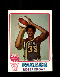 1973 ROGER BROWN TOPPS #231 PACERS NM #5399