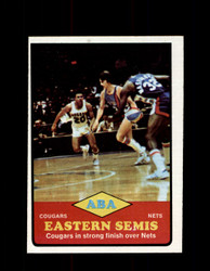 1973 EASTERN SEMIS TOPPS #205 COUGARS NETS NM #3207