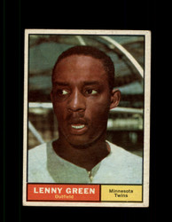 1961 LENNY GREEN TOPPS #4 TWINS EX #6829