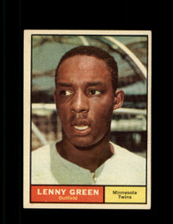 1961 LENNY GREEN TOPPS #4 TWINS VG/EX #6831