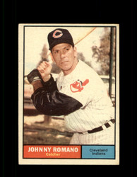 1961 JOHNNY ROMANO TOPPS #5 INDIANS EX #6835