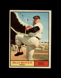 1961 BILLY MUFFETT TOPPS #16 RED SOX EX/EXMT #6879