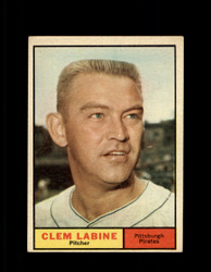 1961 CLEM LABINE TOPPS #22 PIRATES EX #6900