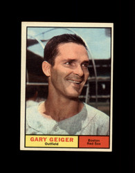 1961 GARY GEIGER TOPPS #33 RED SOX NM *6940