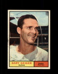 1961 GARY GEIGER TOPPS #33 RED SOX EX/EXMT *6941