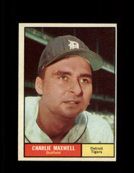 1961 CHARLIE MAXWELL TOPPS #37 TIGERS NM *6952