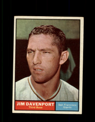 1961 JIM DAVENPORT TOPPS #55 GIANTS EX *7003