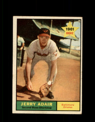 1961 JERRY ADAIR TOPPS #71 ORIOLES VG/EX *7057