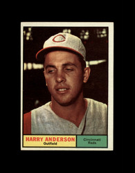 1961 HARRY ANDERSON TOPPS #76 REDS EXMT *7075