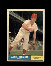 1961 JACK MEYER TOPPS #111 PHILLIES EX #7189