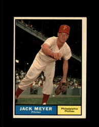 1961 JACK MEYER TOPPS #111 PHILLIES EX #7190