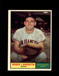 1961 HOBIE LANDRITH TOPPS #114 GIANTS EXMT #7202