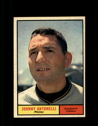 1961 JOHNNY ANTONELLI TOPPS #115 INDIANS NM #7206