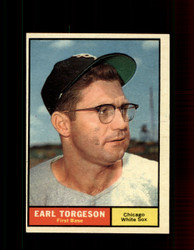 1961 EARL TORGESON TOPPS #152 WHITE SOX EXMT *7343