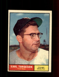 1961 EARL TORGESON TOPPS #152 WHITE SOX EX *7344