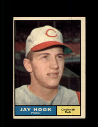1961 JAY HOOK TOPPS #162 REDS EX *7383