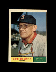 1961 BOB NIEMAN TOPPS #178 CARDINALS NM *7443