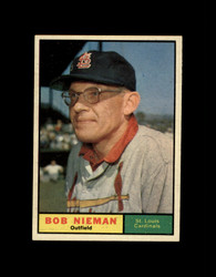 1961 BOB NIEMAN TOPPS #178 CARDINALS EXMT/NM *7447