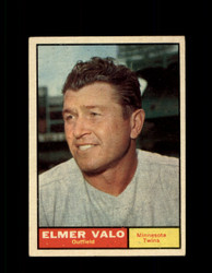 1961 ELMER VALO TOPPS #186 TWINS EX *7475