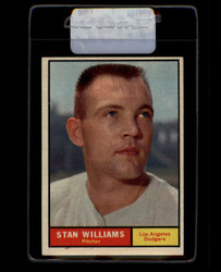 1961 STAN WILLIAMS TOPPS #190 DODGERS EXMT *7492