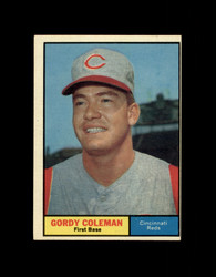 1961 GORDY COLEMAN TOPPS #194 REDS NM *7508