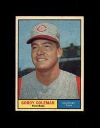 1961 GORDY COLEMAN TOPPS #194 REDS EXMT *7511
