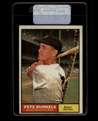 1961 PETE RUNNELS TOPPS #210 RED SOX EXMT/NM *7577